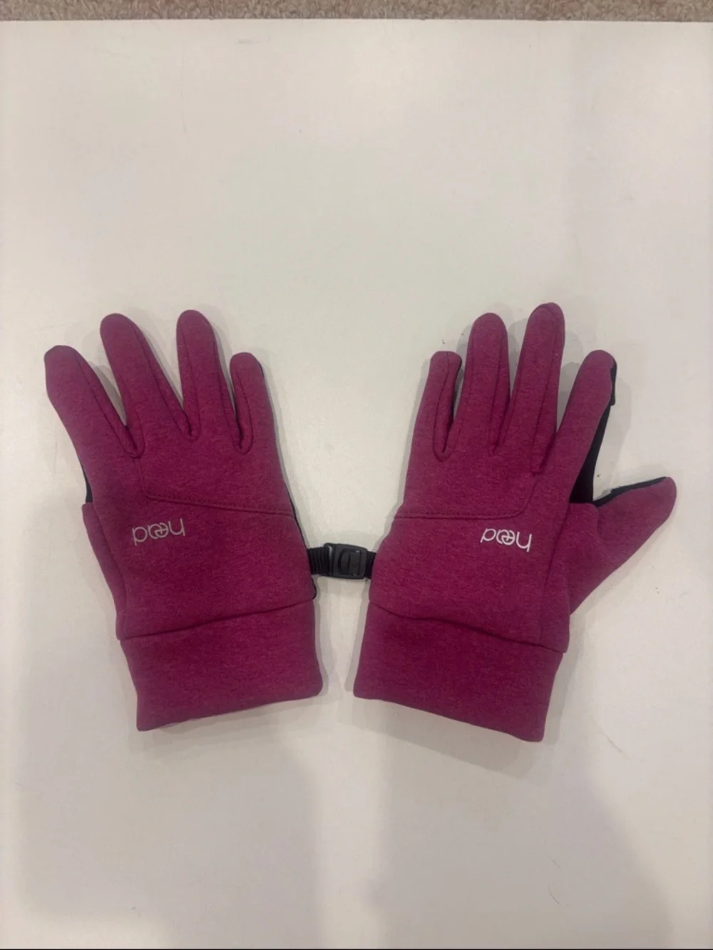 Head kids pink touchscreen gloves size M